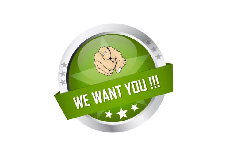 Wir suchen dich – ja genau DICH!