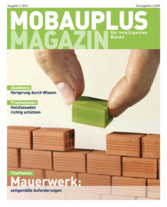 Mobauplus Magazin 2012/05: Mauerwerk
